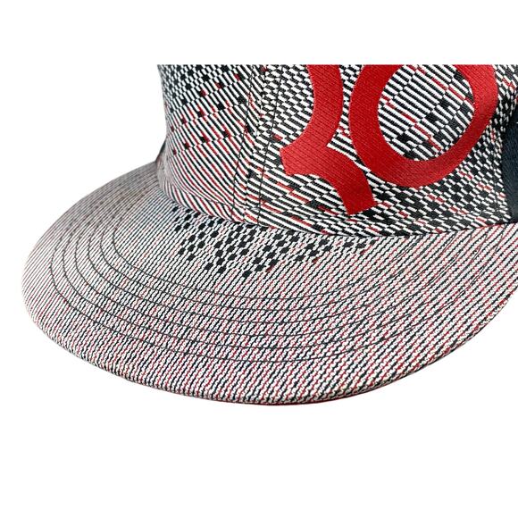 Nike True Kevin Durant KD Hat Snapback Cap Black Gray Red NBA Hoops Retro OSFA - Picture 4 of 9